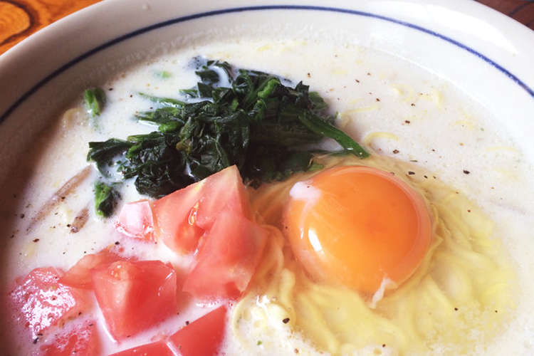 塩ミルクラーメン レシピ 作り方 By とおもちゃん クックパッド 簡単おいしいみんなのレシピが360万品