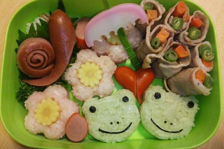 梅雨のかわいいお弁当 レシピ 作り方 By ラッパ隊 クックパッド