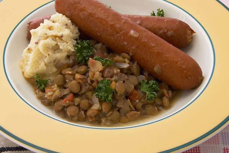 ソーセージとレンズ豆の煮込み レシピ 作り方 By 象印マホービン クックパッド 簡単おいしいみんなのレシピが375万品