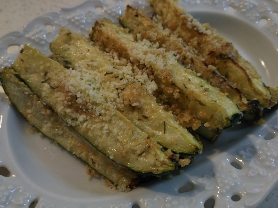 パルメザンチーズズッキーニのフリッター レシピ