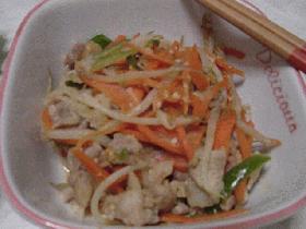 豚肉と野菜の味噌炒め☆ミ