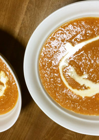 暑さバテ解消に✿トマトとじゃが芋のスープ
