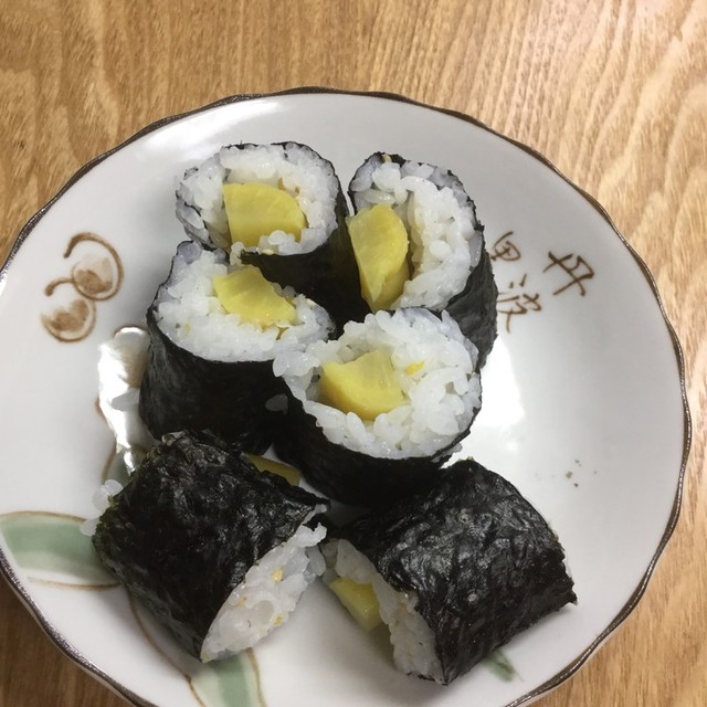 細巻き 新香巻き レシピ 作り方 By はーとねこ クックパッド 簡単おいしいみんなのレシピが364万品