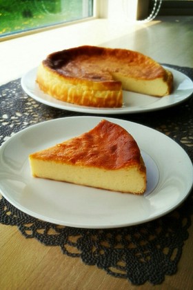 マスカルポーネでベイクドチーズケーキ♧