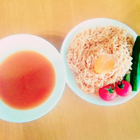 暑い日にウマい!冷やしチキンラーメン:)