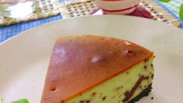 チョコミント チーズケーキ レシピ 作り方 By うにいくら クックパッド