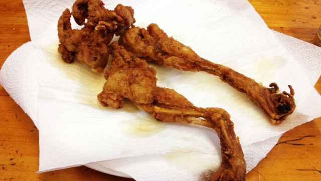 ウシガエルの唐揚げ レシピ 作り方 By Sourman クックパッド 簡単おいしいみんなのレシピが350万品