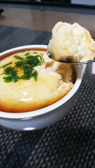 レンジで！卵と豆腐のふわふわ蒸し♡の写真