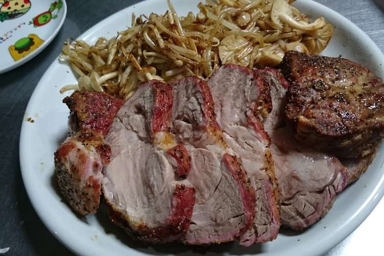 豚肩ロースのオーブン焼き レシピ 作り方 By 四万の板さん クックパッド