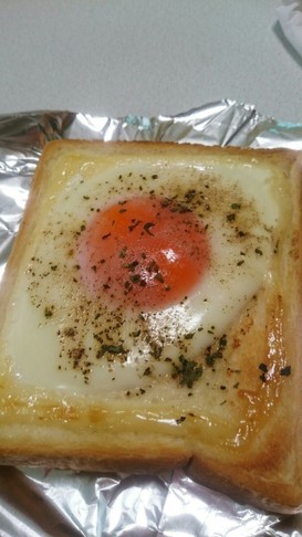 忙しい朝に!たまごトロトロ★マヨトースト