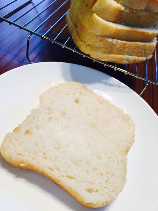 HBカルピスソフトで♡もちもちご飯食パンの画像