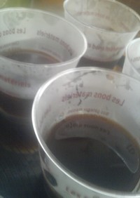 珈琲豆から作るコーヒーゼリー