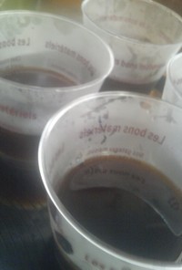 珈琲豆から作るコーヒーゼリー