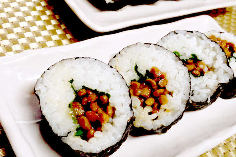 子供喜ぶ 基本の 納豆巻 レシピ 作り方 By ｓ４ クックパッド 簡単おいしいみんなのレシピが354万品