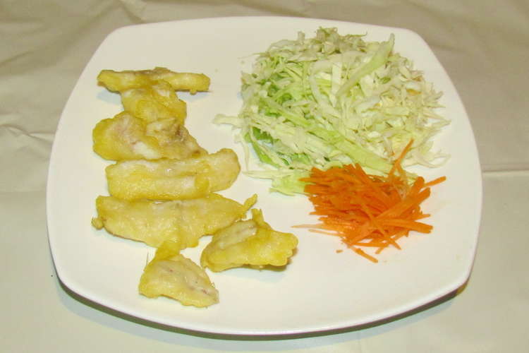 超かんたん 日本一のヒラメのてんぷら レシピ 作り方 By ヒーリングフライｃｄ クックパッド