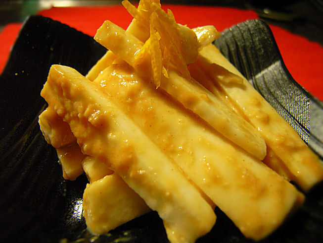 長芋の味噌漬けの画像