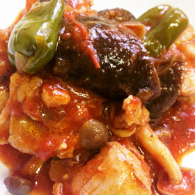 簡単*鶏肉のトマト煮込み*ラタトゥイユ風