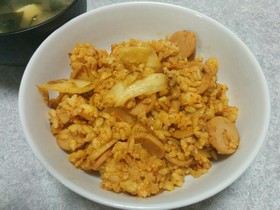 超簡単!!パラパラキムチチャーハン