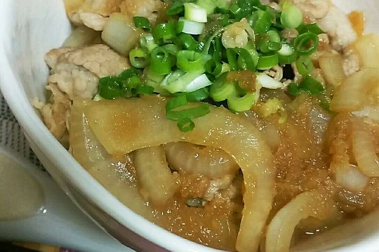 簡単絶品 おろしポン酢で豚丼 レシピ 作り方 By Loyalty クックパッド 簡単おいしいみんなのレシピが352万品