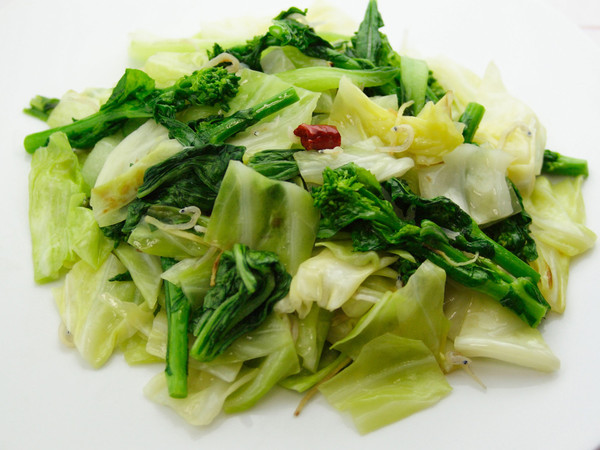 3種の青菜炒め