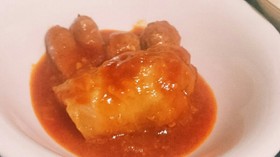 **トマト煮込みロールキャベツ**