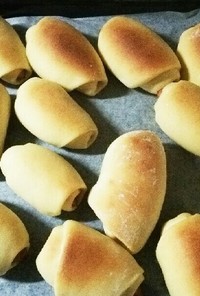 大豆粉入 ソーセージロールパン