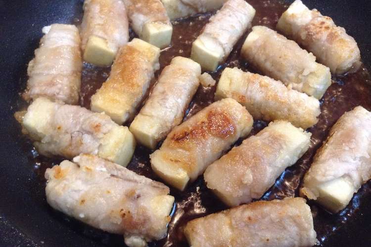 豚しゃぶしゃぶ肉で作る高野豆腐の肉巻き レシピ 作り方 By 料理教室すぷらうと クックパッド 簡単おいしいみんなのレシピが352万品