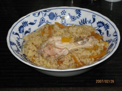 ポロ（鶏肉入り炊き込みご飯）の画像