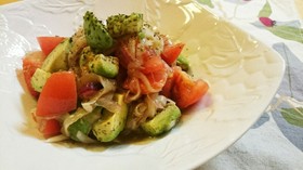 夏バテに!ミツカン黒酢でトマトのマリネ