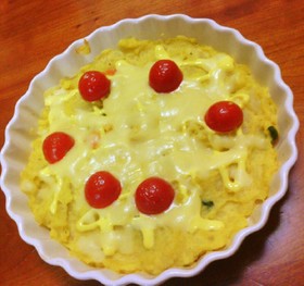 ポテサラリメイク! カレーグラタン風
