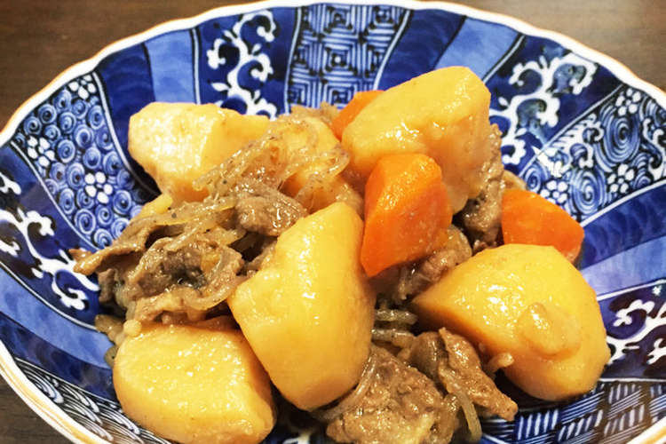 おかず 簡単 肉じゃが レシピ 作り方 By ハッピーフーズ クックパッド