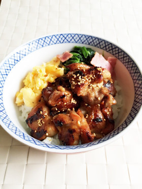 簡単!鶏肉のきじ焼き。どんぶり、お弁当に