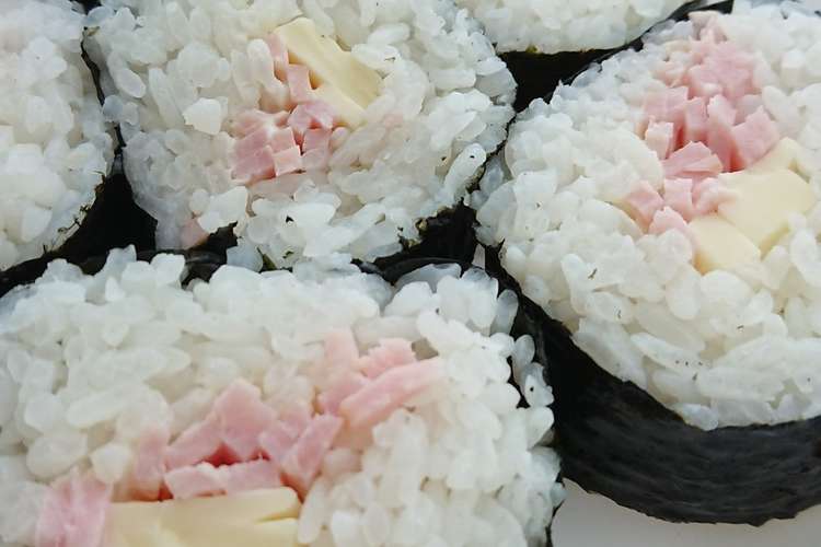 子どもが喜ぶ ハムとチーズの海苔巻き レシピ 作り方 By Rachis クックパッド