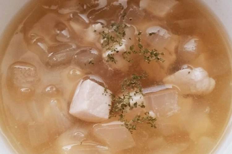 離乳食完了期 まぐろと新玉のスープ レシピ 作り方 By Ririko0215 クックパッド 簡単おいしいみんなのレシピが355万品