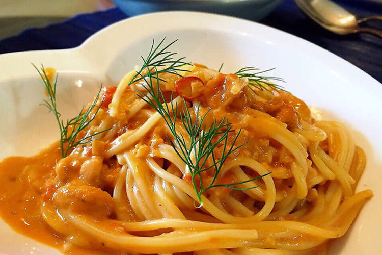 生うに 濃厚パスタ レシピ 作り方 By クリスタルカラー クックパッド