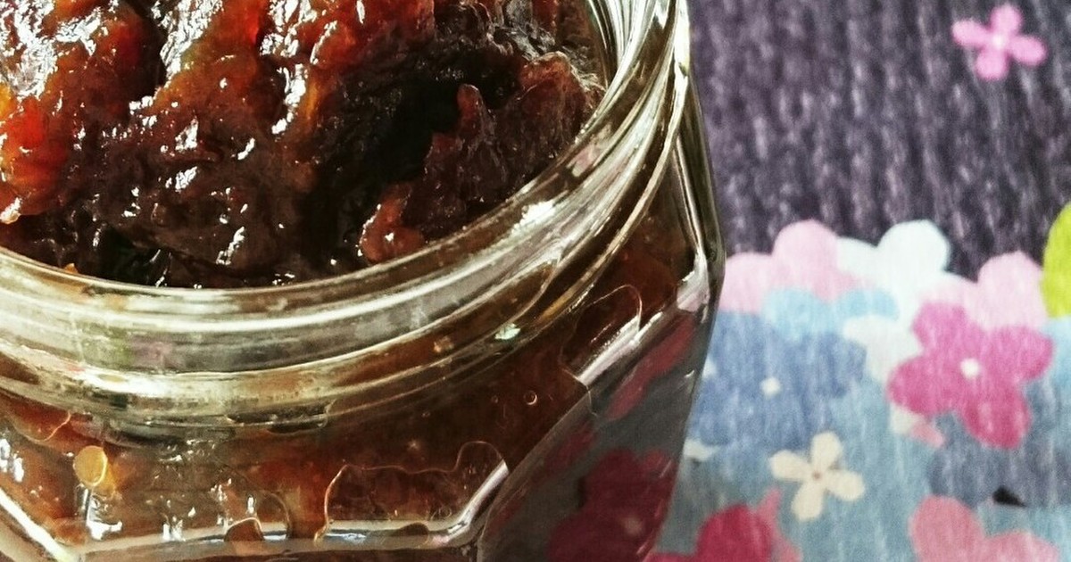 砂糖不使用のレーズンバーのレシピ