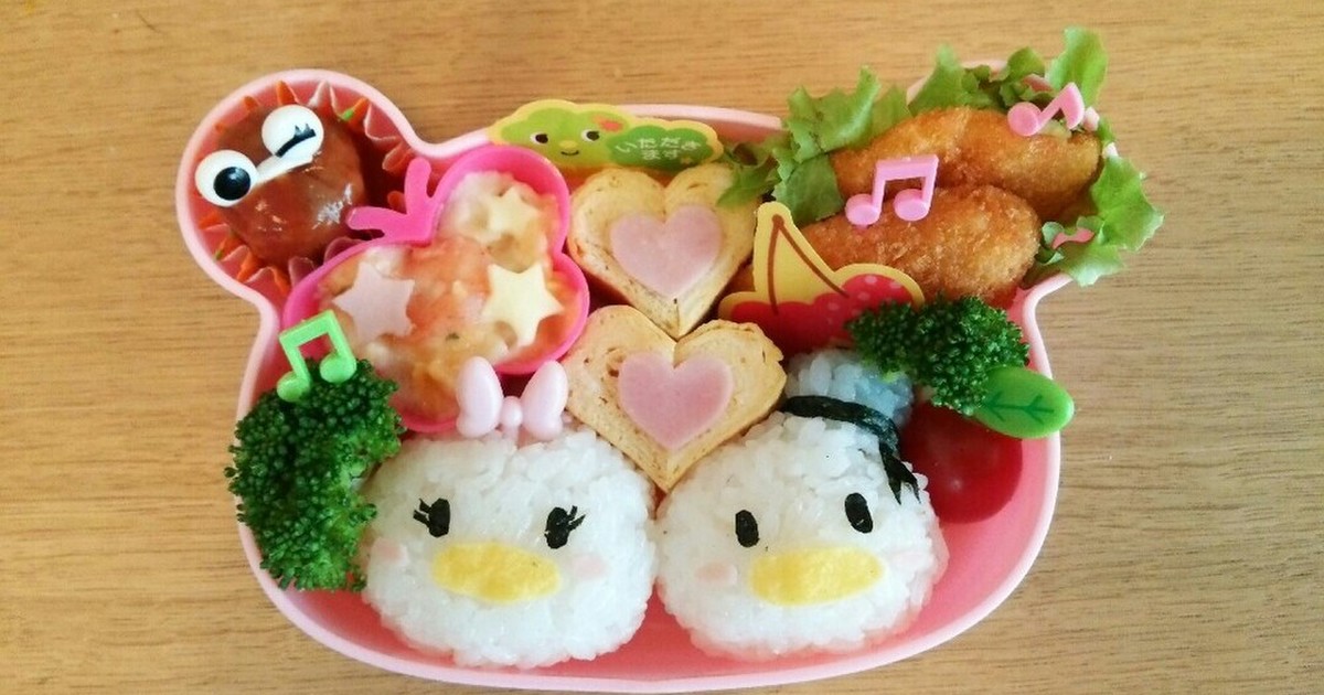 キャラ弁 ツムツム ドナルド デイジー レシピ 作り方 By てらみキッチン クックパッド 簡単おいしいみんなのレシピが379万品