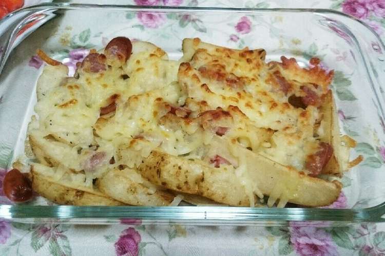 冷凍ポテトで 即席オーブン焼 レシピ 作り方 By Aoi クックパッド 簡単おいしいみんなのレシピが356万品