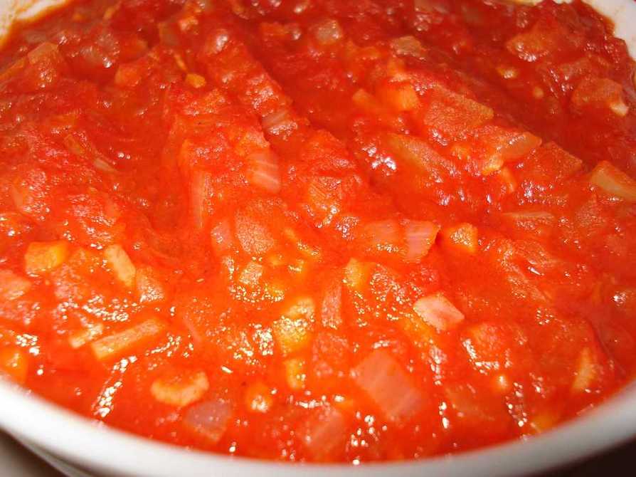 マイルドなトマトソースの画像