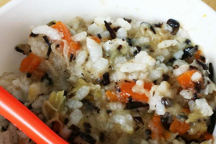 離乳食後期 鉄分強化の混ぜご飯 レシピ 作り方 By まぁこぽん クックパッド 簡単おいしいみんなのレシピが371万品
