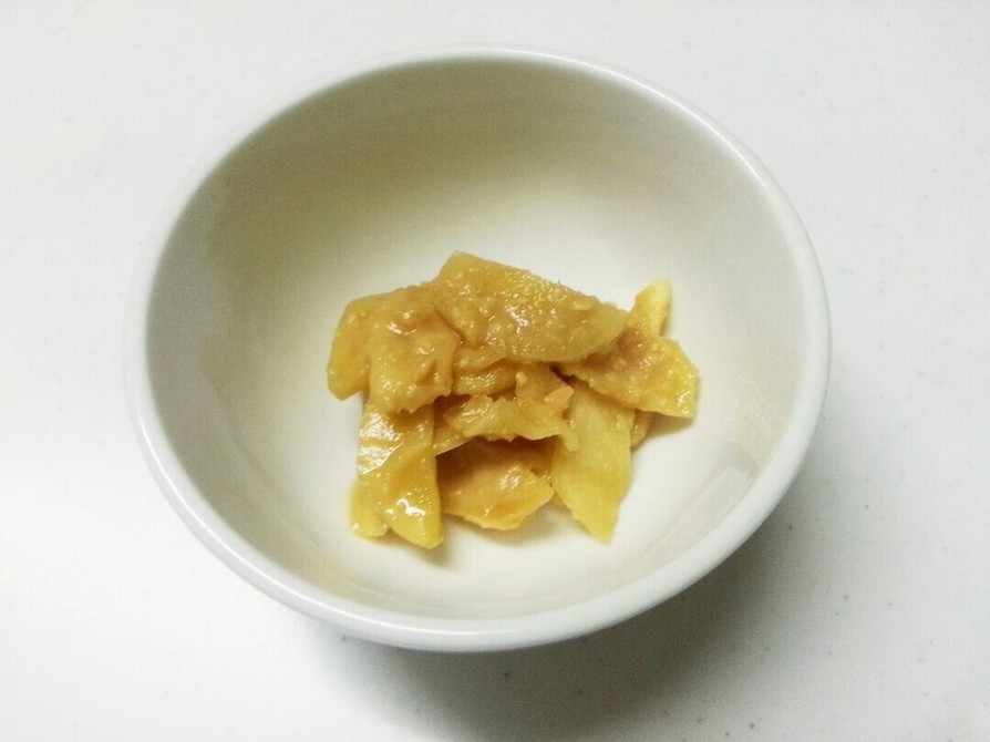 そのまま食べる新生姜の味噌漬けの画像