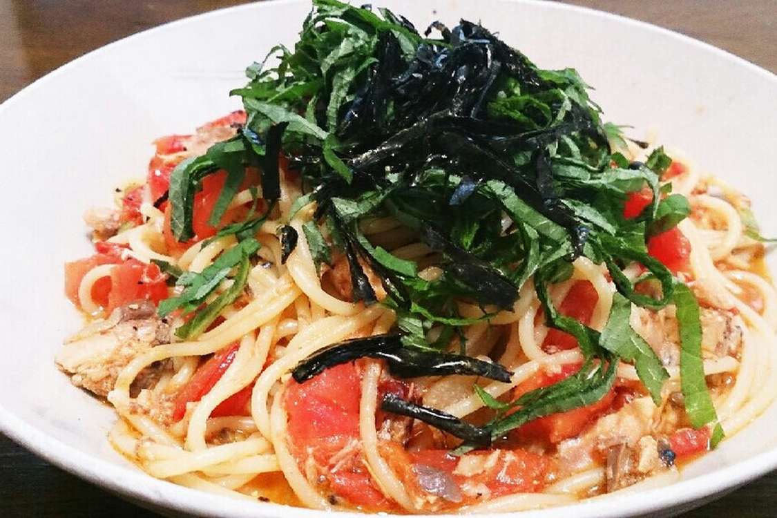 サバ缶とトマトの簡単パスタ レシピ 作り方 By ｒｙｏちん クックパッド 簡単おいしいみんなのレシピが379万品