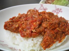 缶詰だけで簡単♡さばカレー