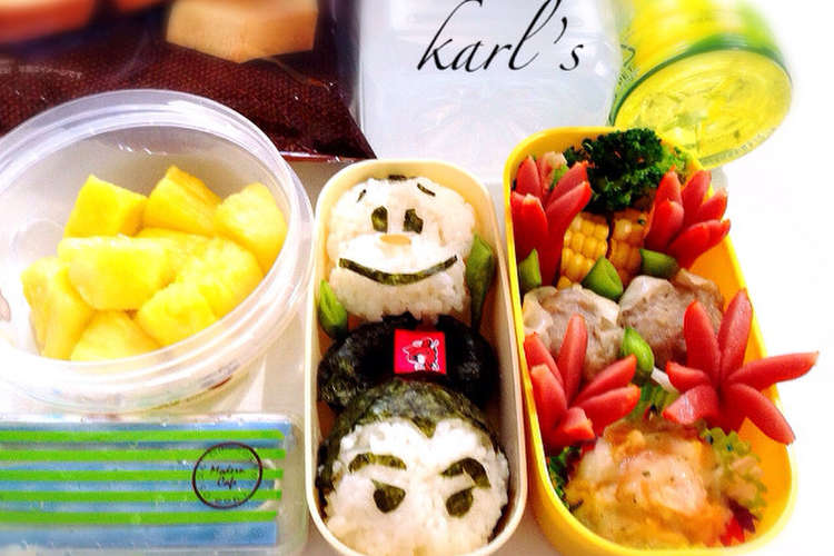 運動会弁当15ツムツムおにぎり レシピ 作り方 By 柴犬カール クックパッド 簡単おいしいみんなのレシピが355万品
