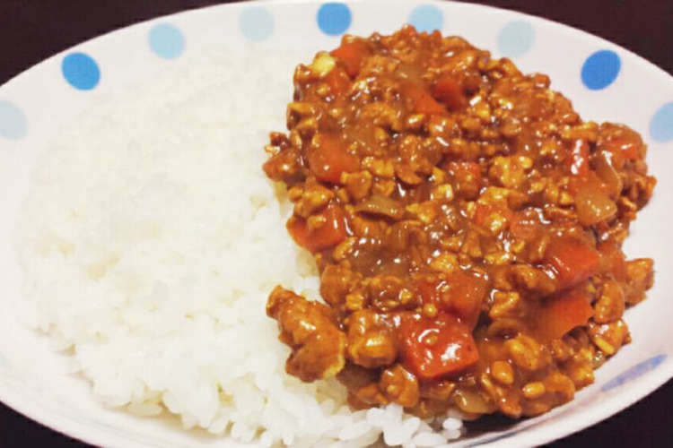 簡単 豆腐でなんちゃってキーマカレー レシピ 作り方 By しんじ12 クックパッド 簡単おいしいみんなのレシピが356万品