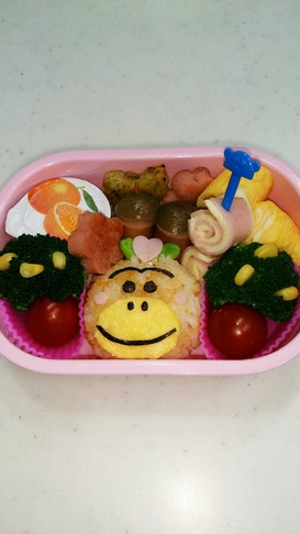 子供が喜ぶ *はなかっぱ弁当*