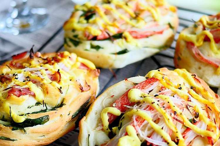 サラダスピナッチで2種のオシャレ惣菜パン レシピ 作り方 By Putimiko クックパッド 簡単おいしいみんなのレシピが352万品