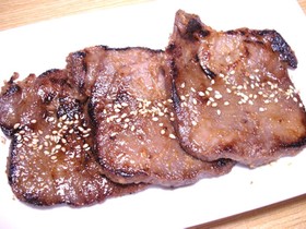簡単! 牛タンの味噌漬け