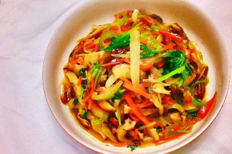 簡単 生椎茸 大根 三つ葉の炒めなます レシピ 作り方 By Luiza クックパッド 簡単おいしいみんなのレシピが356万品