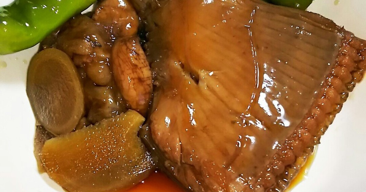 簡単 時短 圧力鍋でかすべの煮付け レシピ 作り方 By ユキ蔵33 クックパッド 簡単おいしいみんなのレシピが360万品